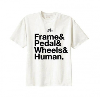 Frame Pedal Wheels Human.